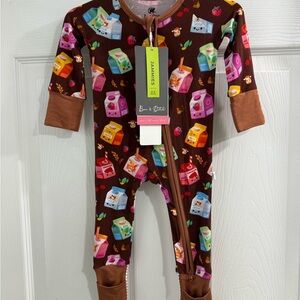 NWT Bam & Stitch “All The Milks” Jammies